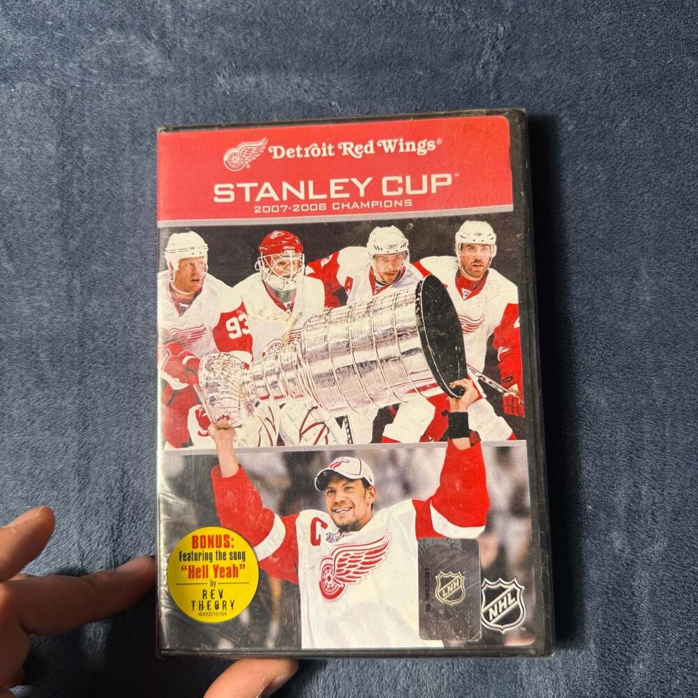 Detroit Red Wings Stanley Cup 2007-2008 Champions DVD